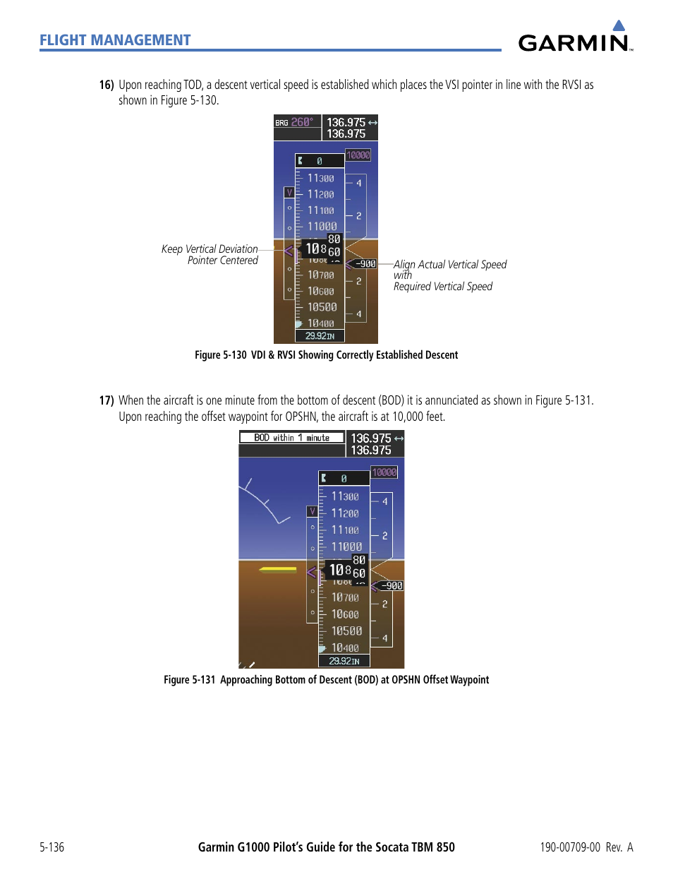 Flight management | Garmin G1000 Socata TBM 850 User Manual | Page 288 / 542