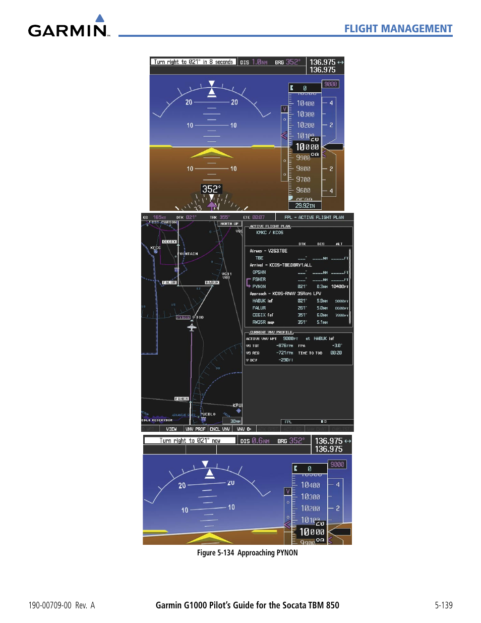 Garmin G1000 Socata TBM 850 User Manual | Page 291 / 542