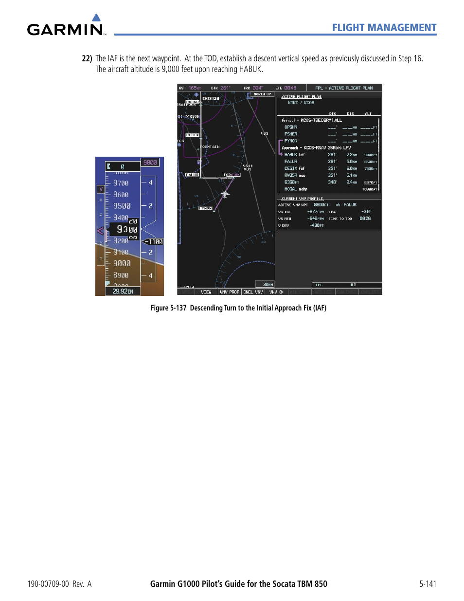 Garmin G1000 Socata TBM 850 User Manual | Page 293 / 542