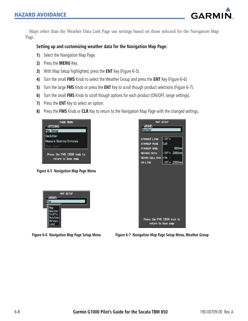 Garmin G1000 Socata TBM 850 User Manual | Page 308 / 542