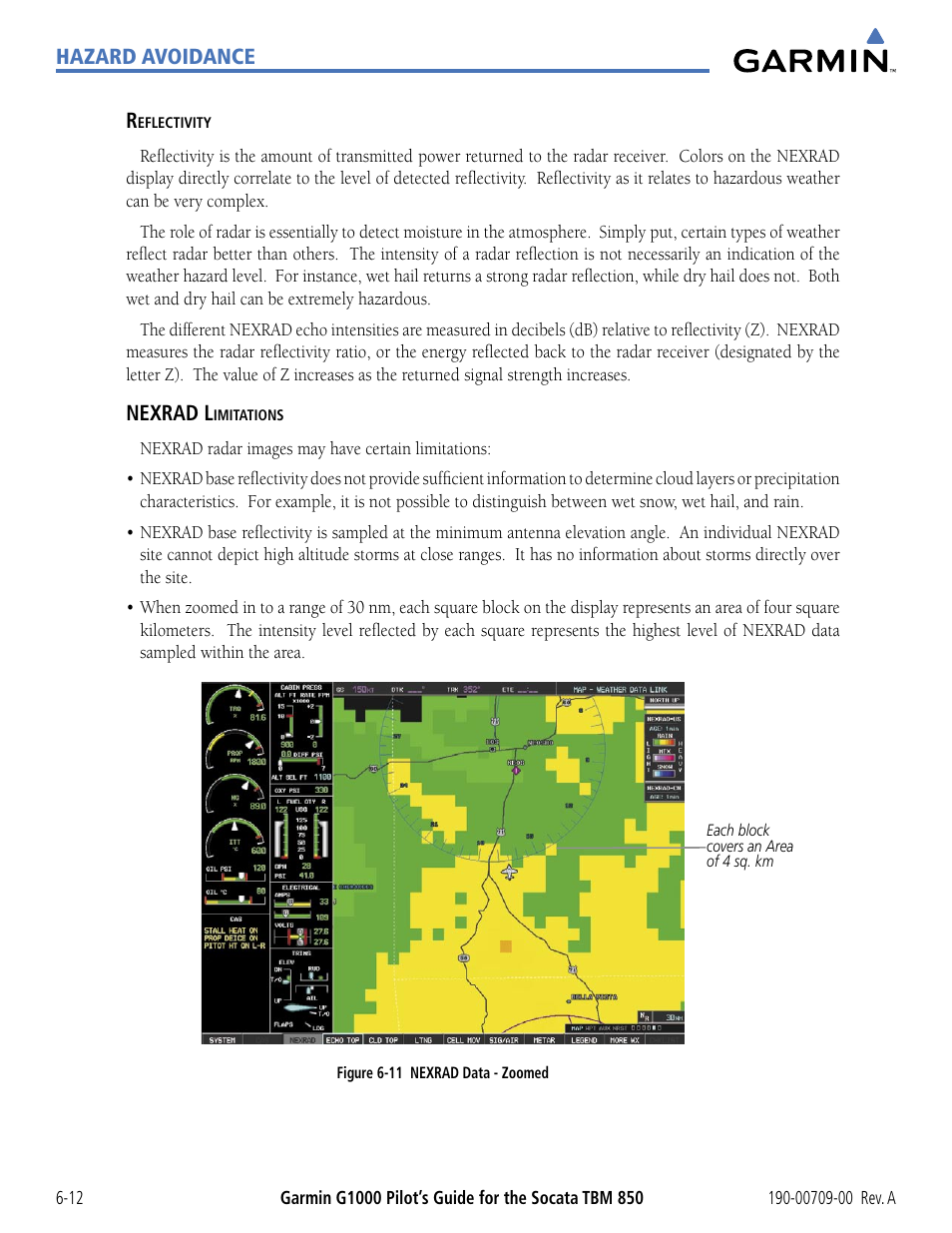 Garmin G1000 Socata TBM 850 User Manual | Page 312 / 542