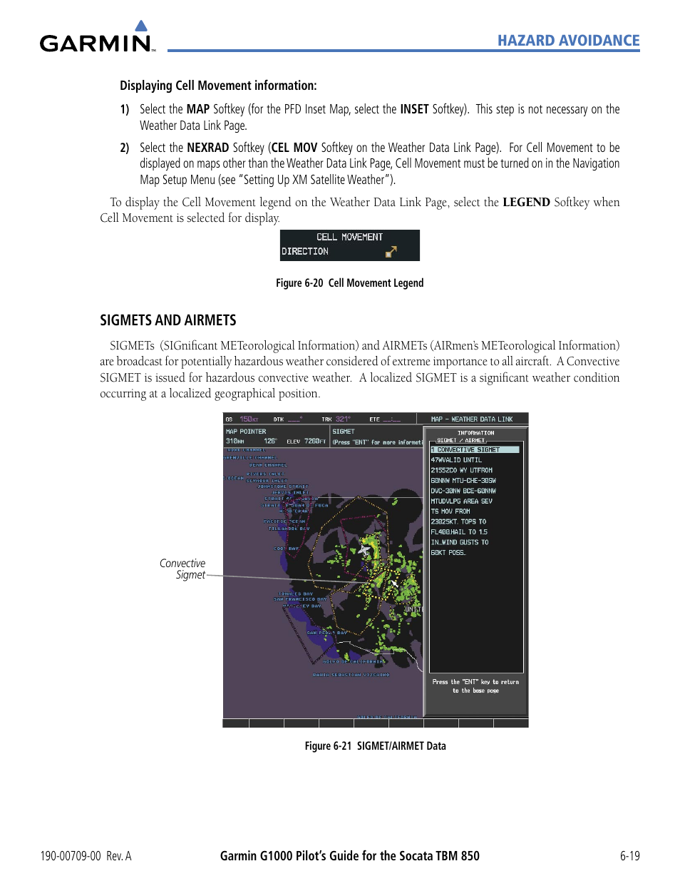 Garmin G1000 Socata TBM 850 User Manual | Page 319 / 542