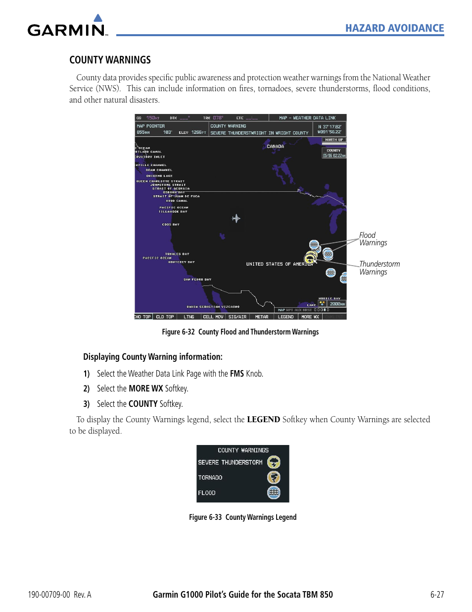 Garmin G1000 Socata TBM 850 User Manual | Page 327 / 542