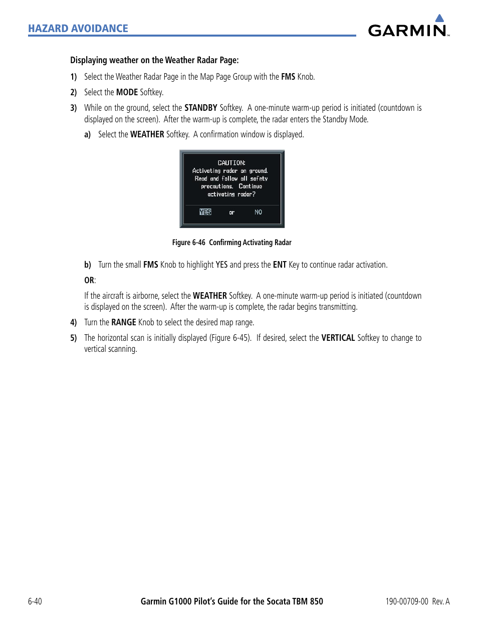 Garmin G1000 Socata TBM 850 User Manual | Page 340 / 542