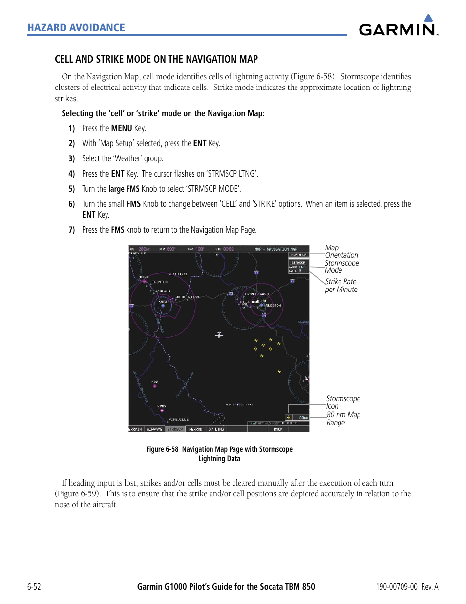 Garmin G1000 Socata TBM 850 User Manual | Page 352 / 542