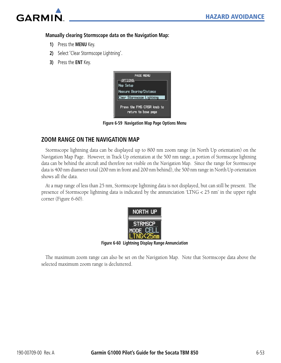 Garmin G1000 Socata TBM 850 User Manual | Page 353 / 542