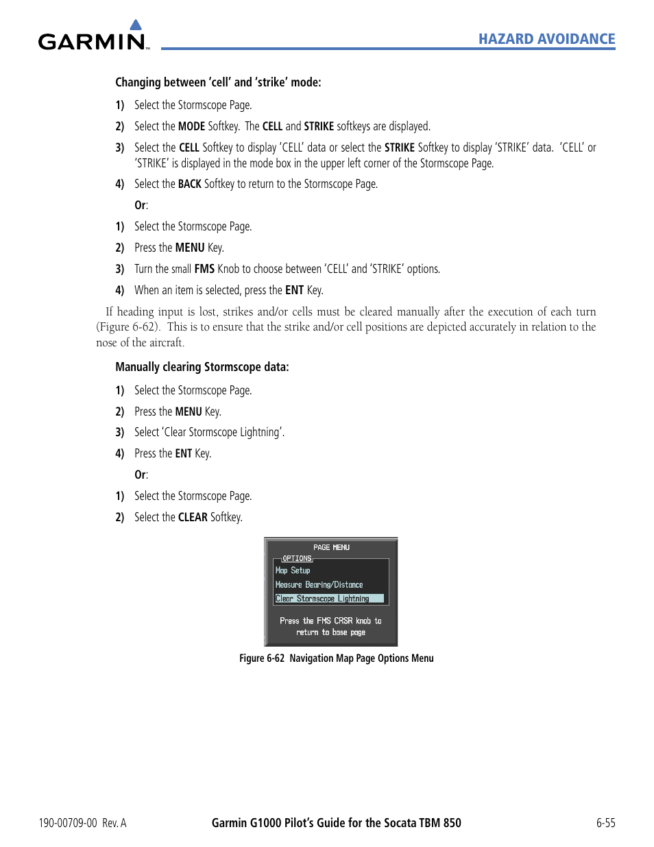 Garmin G1000 Socata TBM 850 User Manual | Page 355 / 542