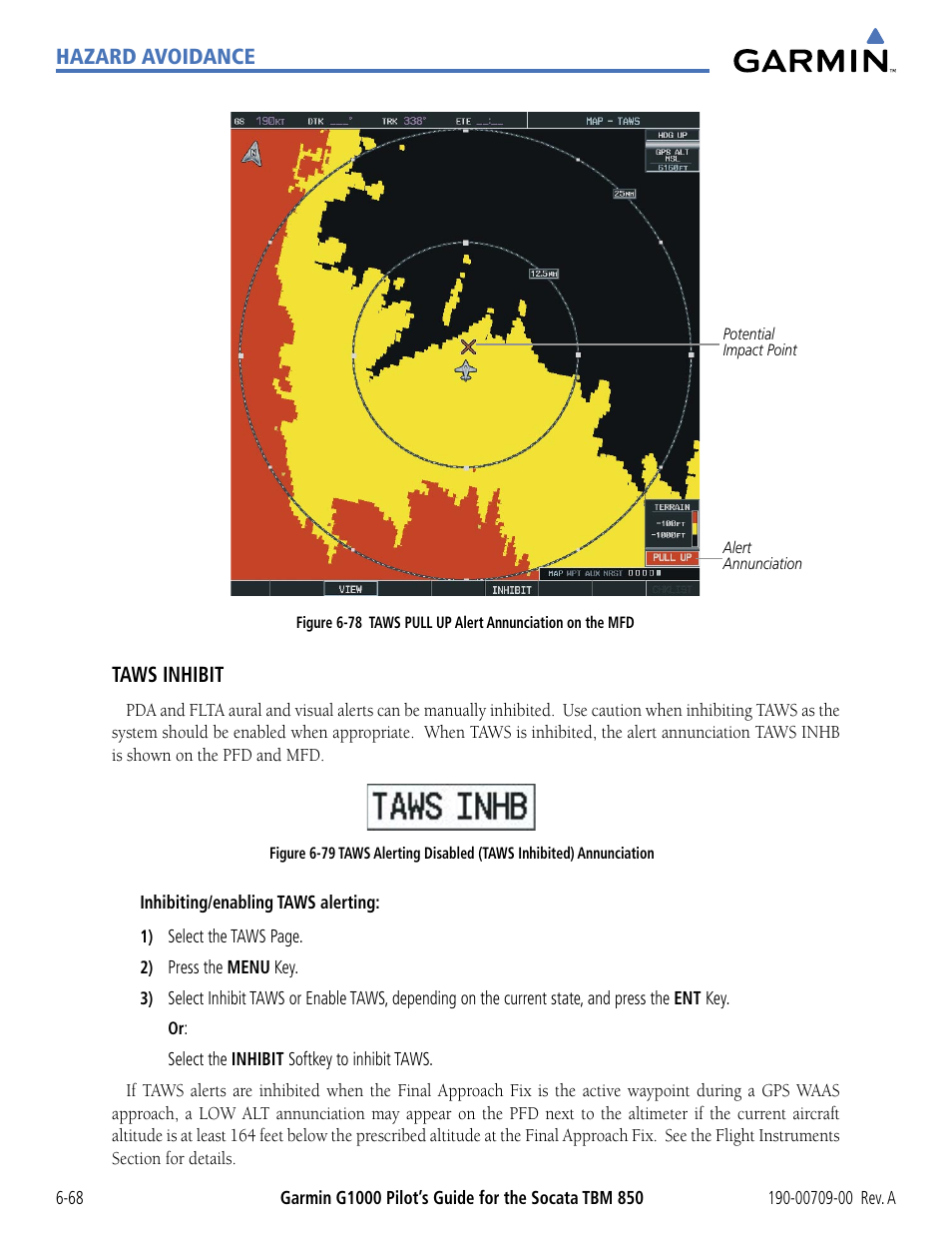 Garmin G1000 Socata TBM 850 User Manual | Page 368 / 542