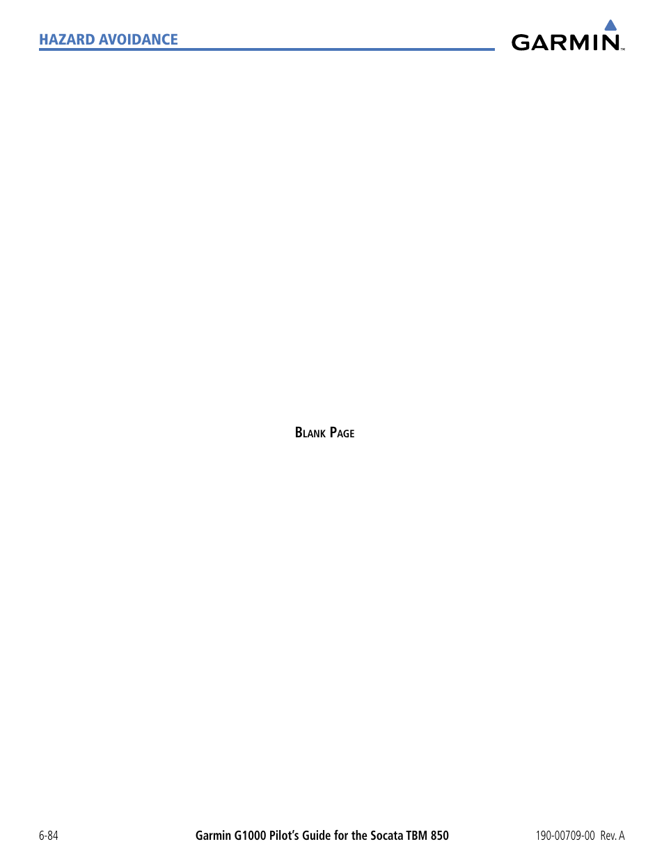 Garmin G1000 Socata TBM 850 User Manual | Page 384 / 542