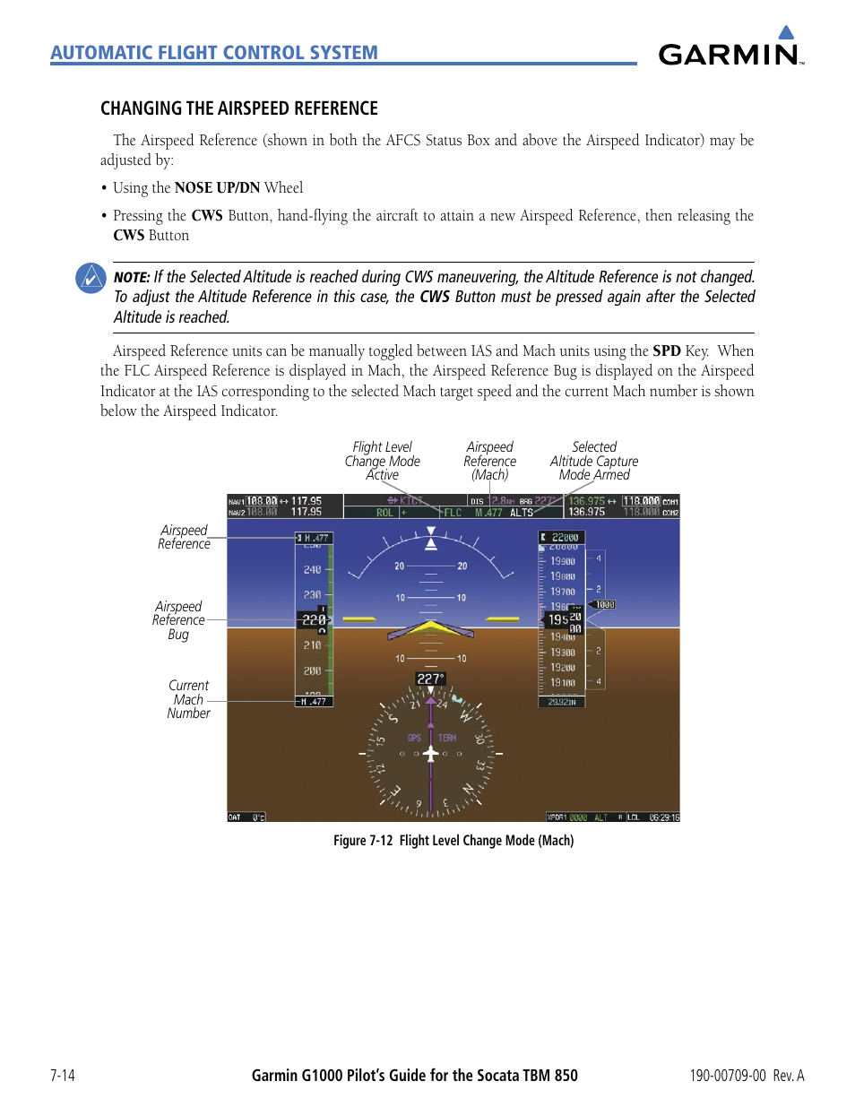 Garmin G1000 Socata TBM 850 User Manual | Page 398 / 542