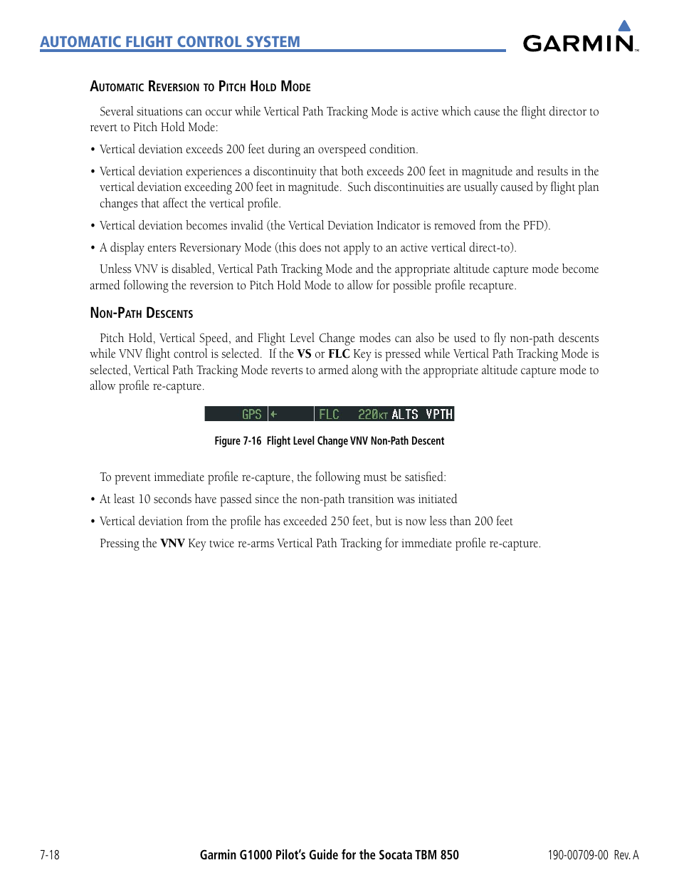 Garmin G1000 Socata TBM 850 User Manual | Page 402 / 542