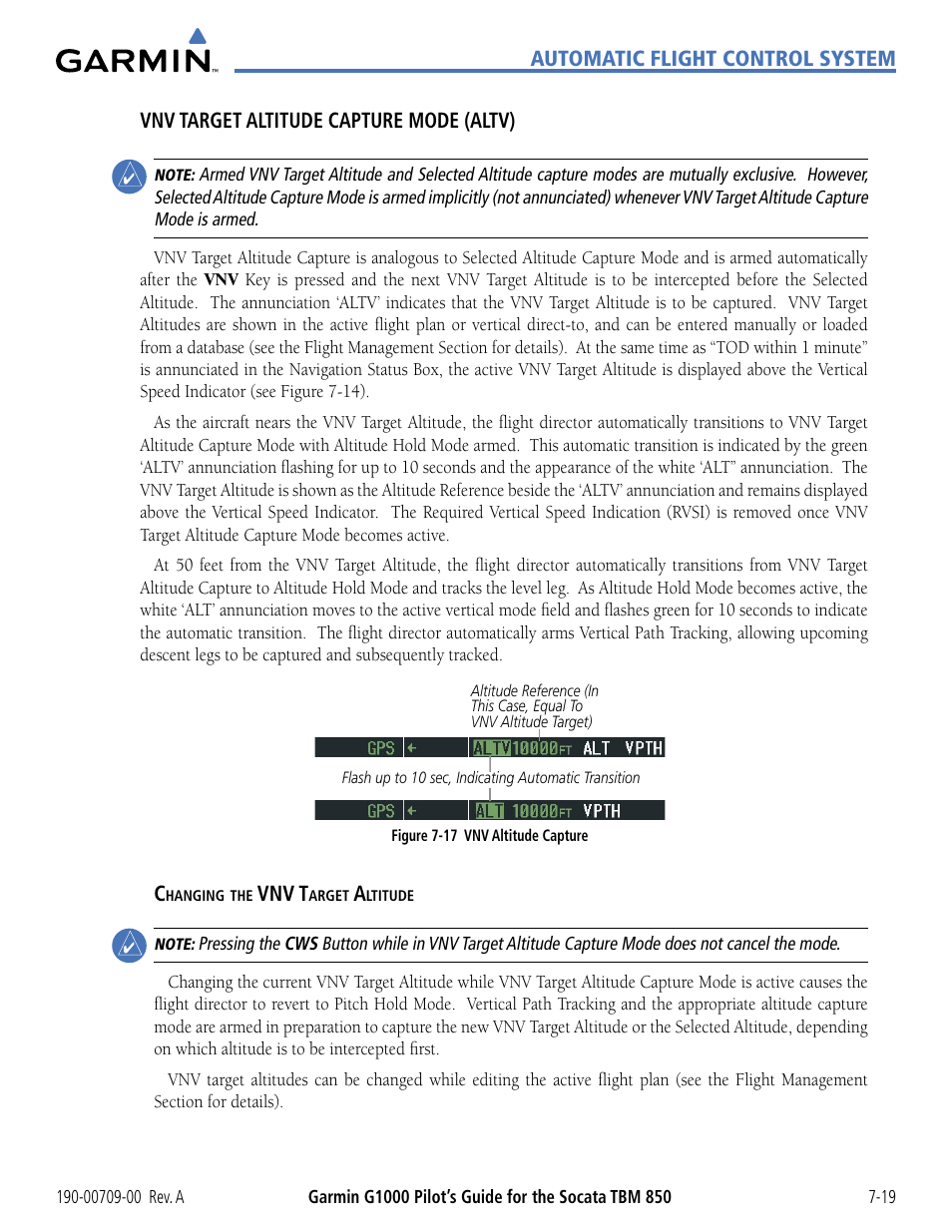 Garmin G1000 Socata TBM 850 User Manual | Page 403 / 542
