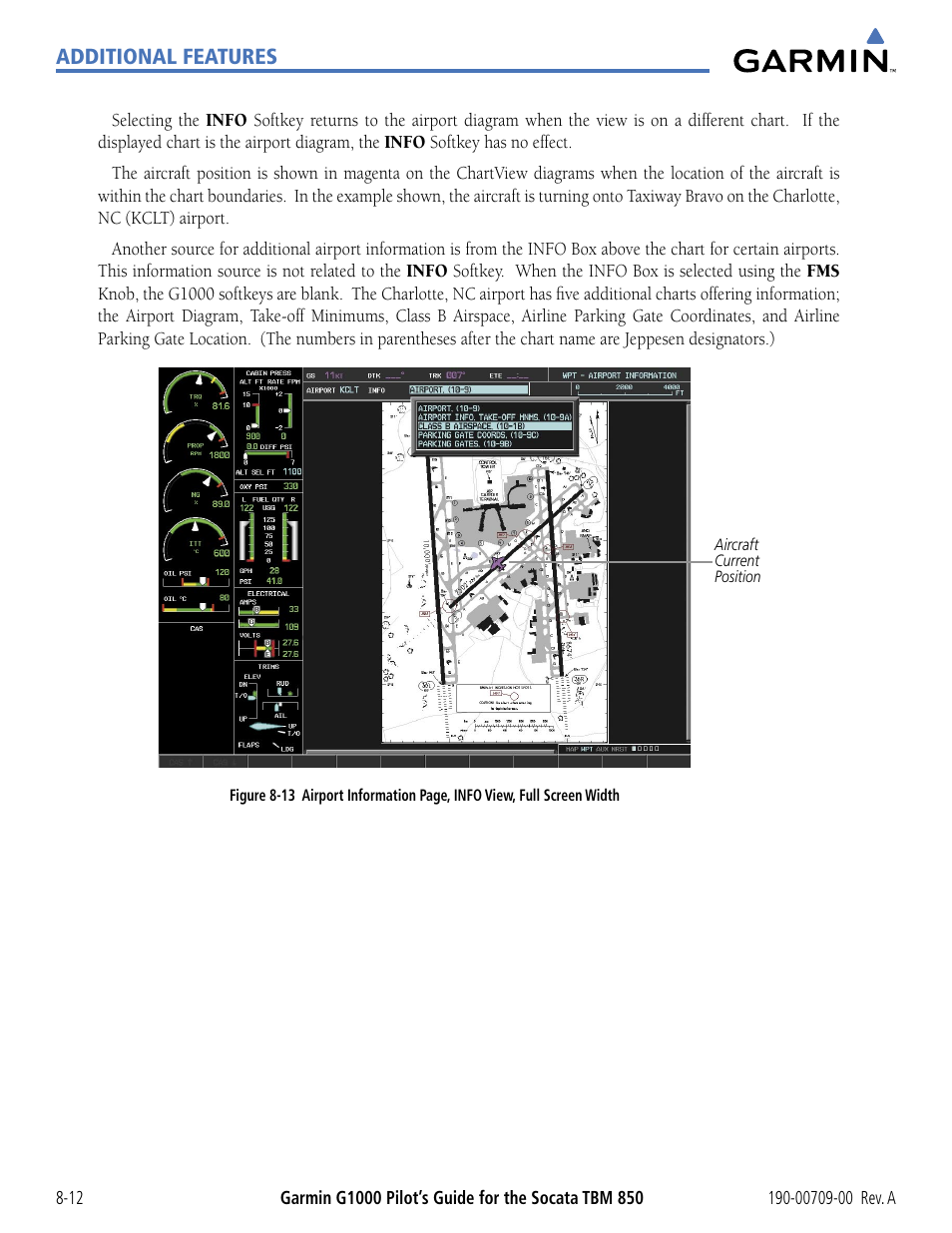 Garmin G1000 Socata TBM 850 User Manual | Page 444 / 542