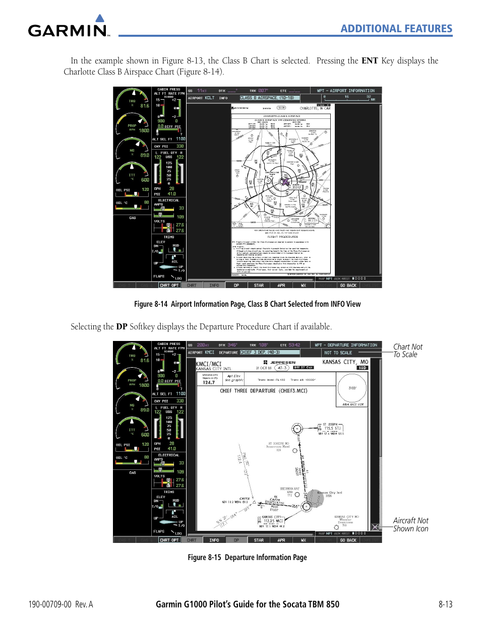 Additional features | Garmin G1000 Socata TBM 850 User Manual | Page 445 / 542