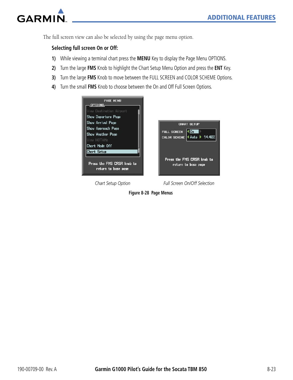Garmin G1000 Socata TBM 850 User Manual | Page 455 / 542