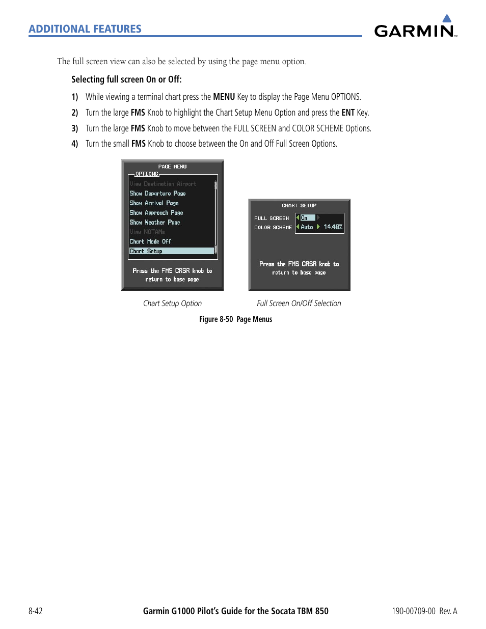 Garmin G1000 Socata TBM 850 User Manual | Page 474 / 542