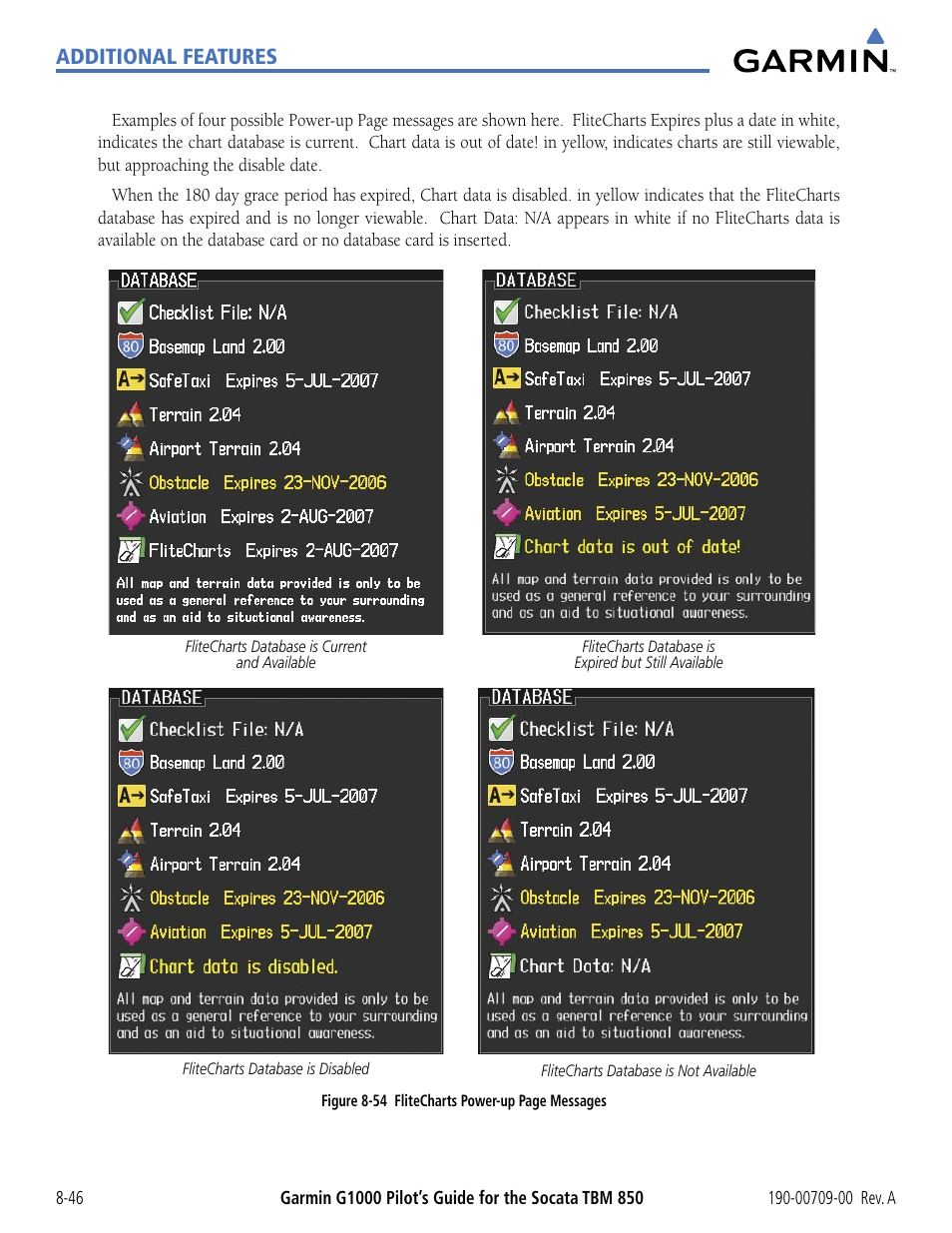 Additional features | Garmin G1000 Socata TBM 850 User Manual | Page 478 / 542