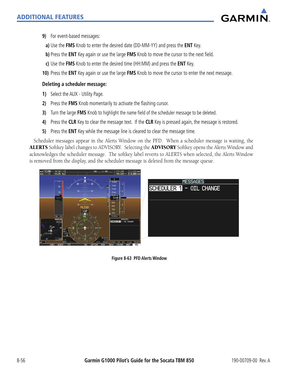 Garmin G1000 Socata TBM 850 User Manual | Page 488 / 542
