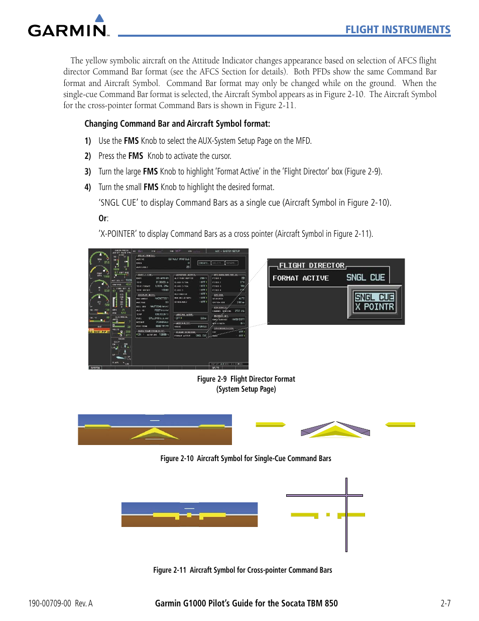 Flight instruments | Garmin G1000 Socata TBM 850 User Manual | Page 61 / 542