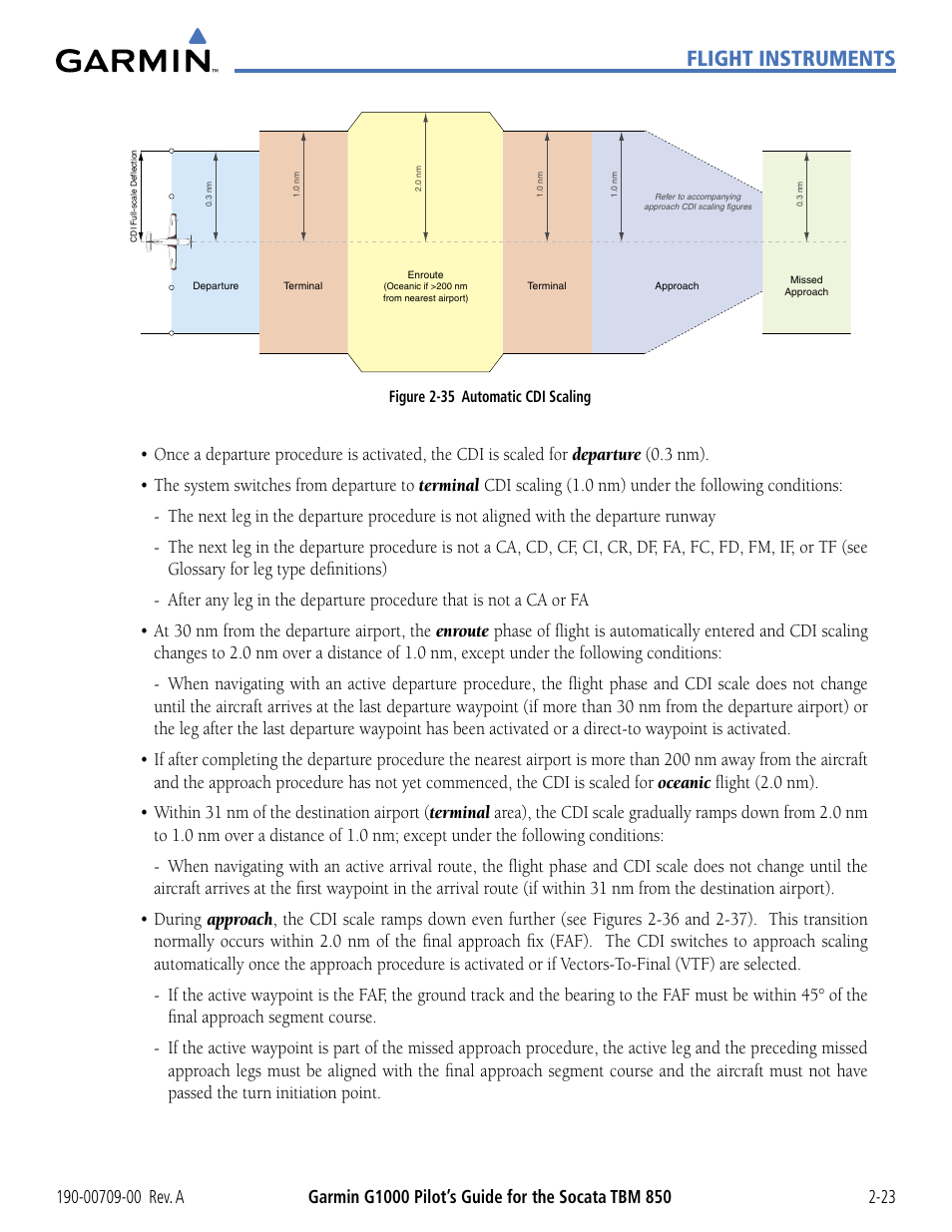 Flight instruments | Garmin G1000 Socata TBM 850 User Manual | Page 77 / 542