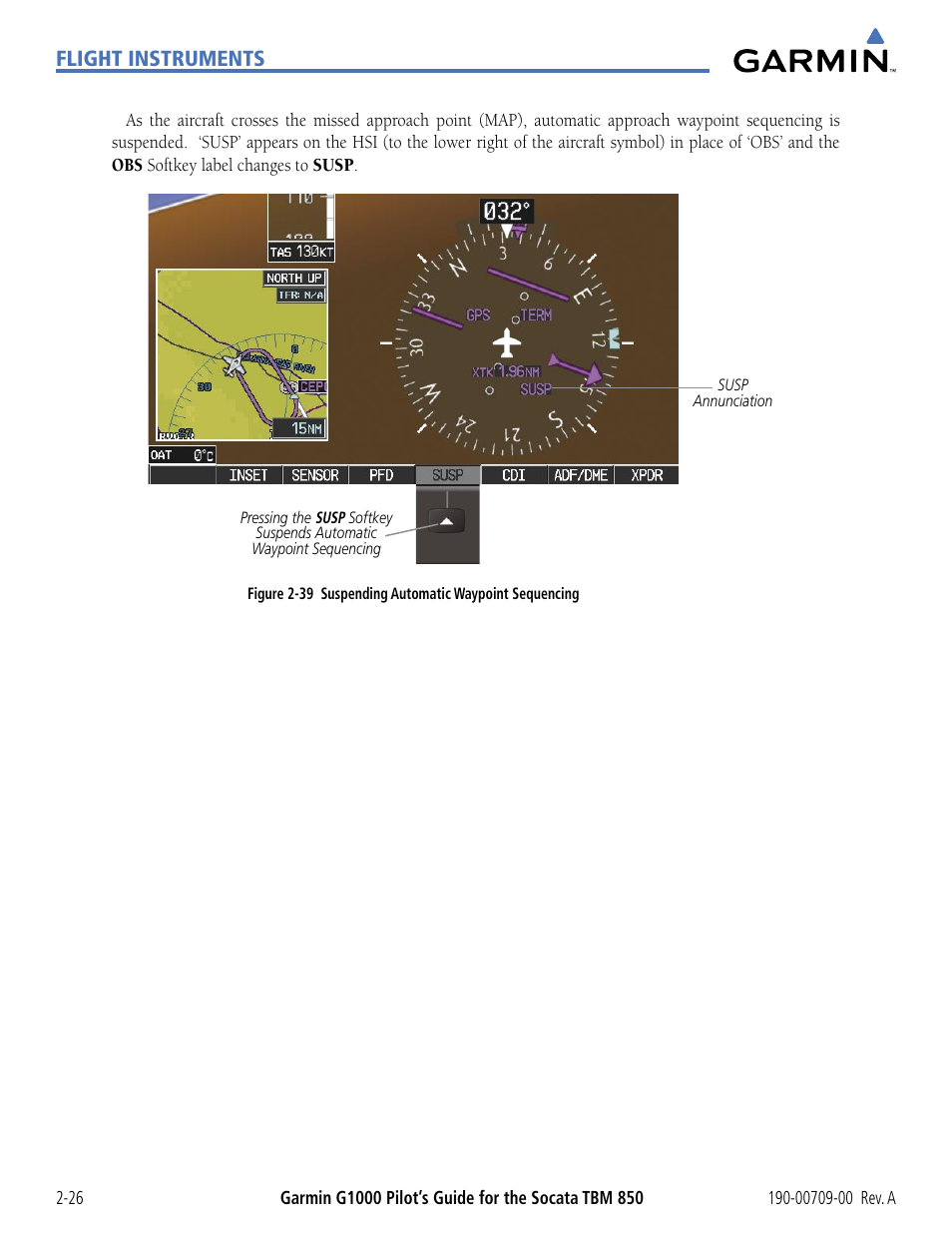 Flight instruments | Garmin G1000 Socata TBM 850 User Manual | Page 80 / 542