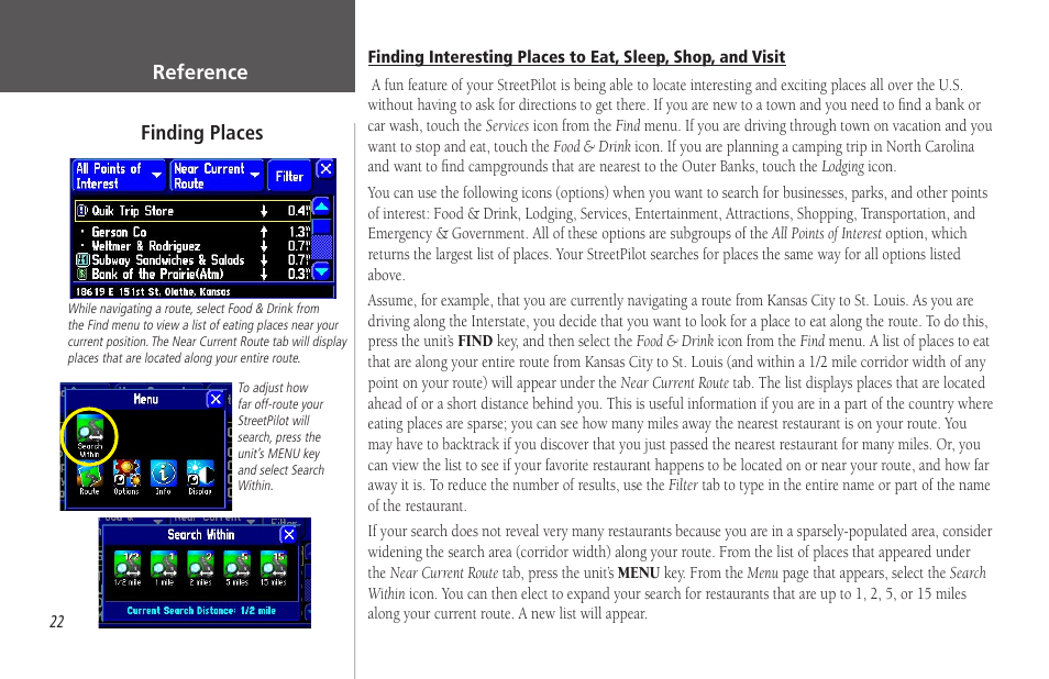 Garmin StreetPilot 2650 User Manual | Page 32 / 95