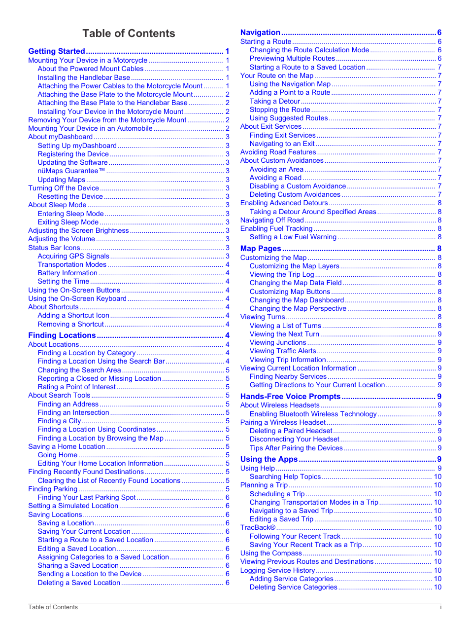 Garmin zumo 350LM User Manual | Page 3 / 24