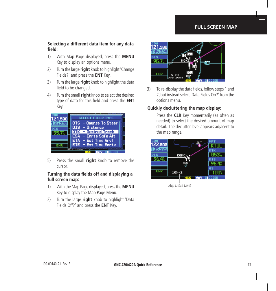 Garmin GNC 420 User Manual | Page 13 / 22