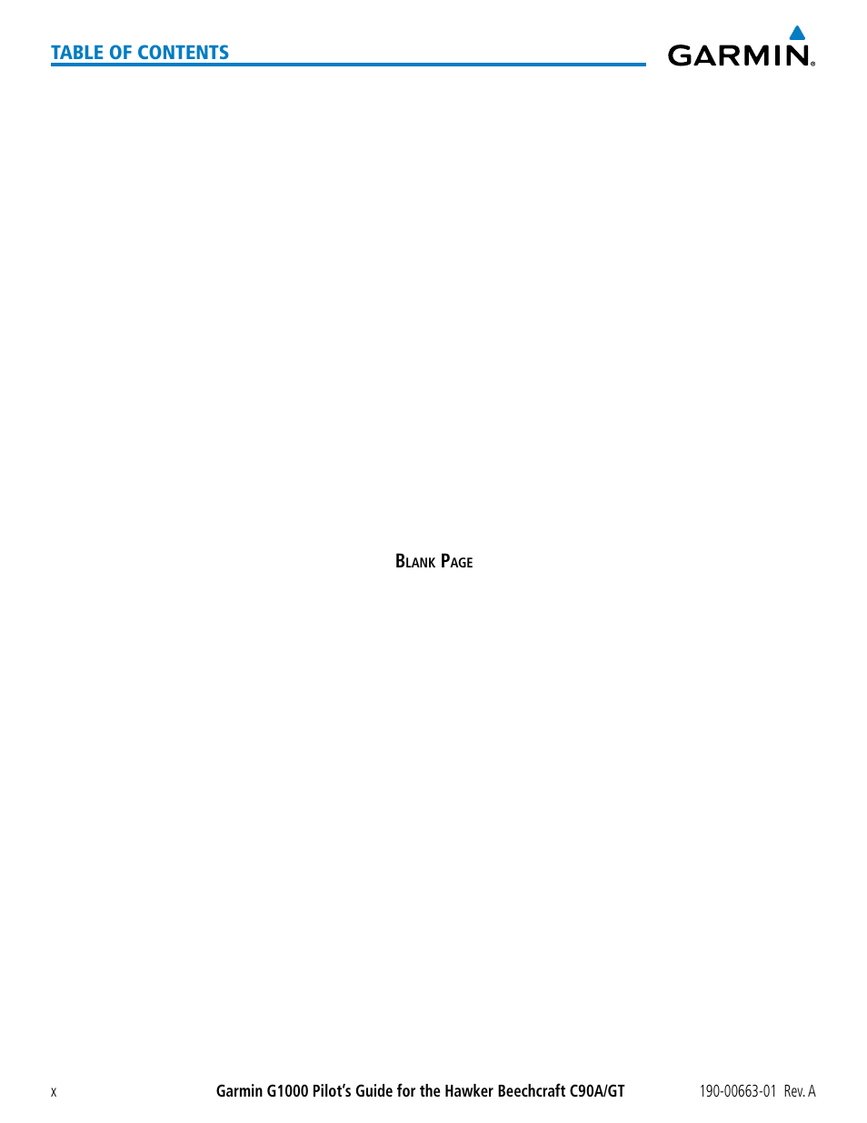 Garmin G1000 King Air C90GT User Manual | Page 14 / 586