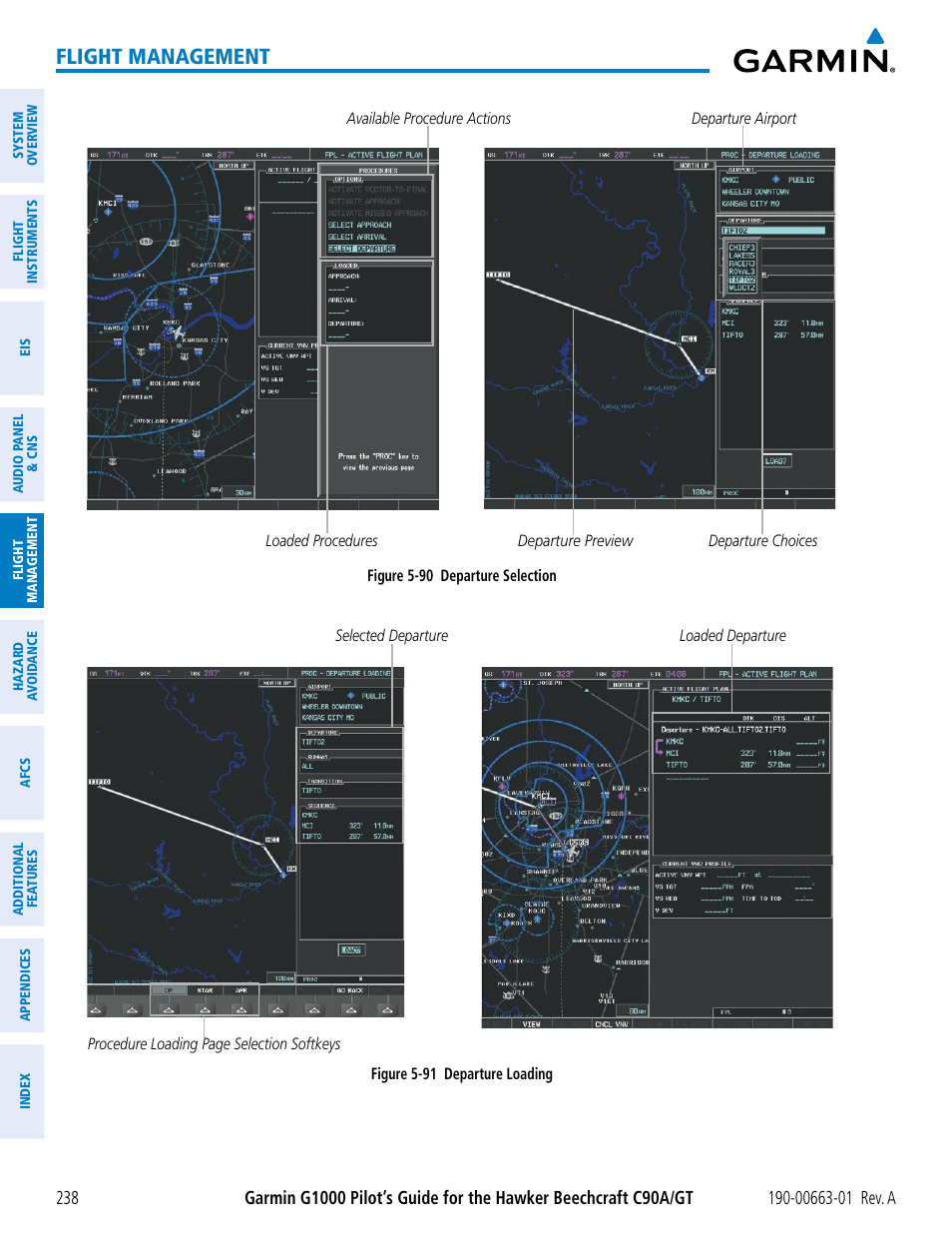 Flight management | Garmin G1000 King Air C90GT User Manual | Page 252 / 586