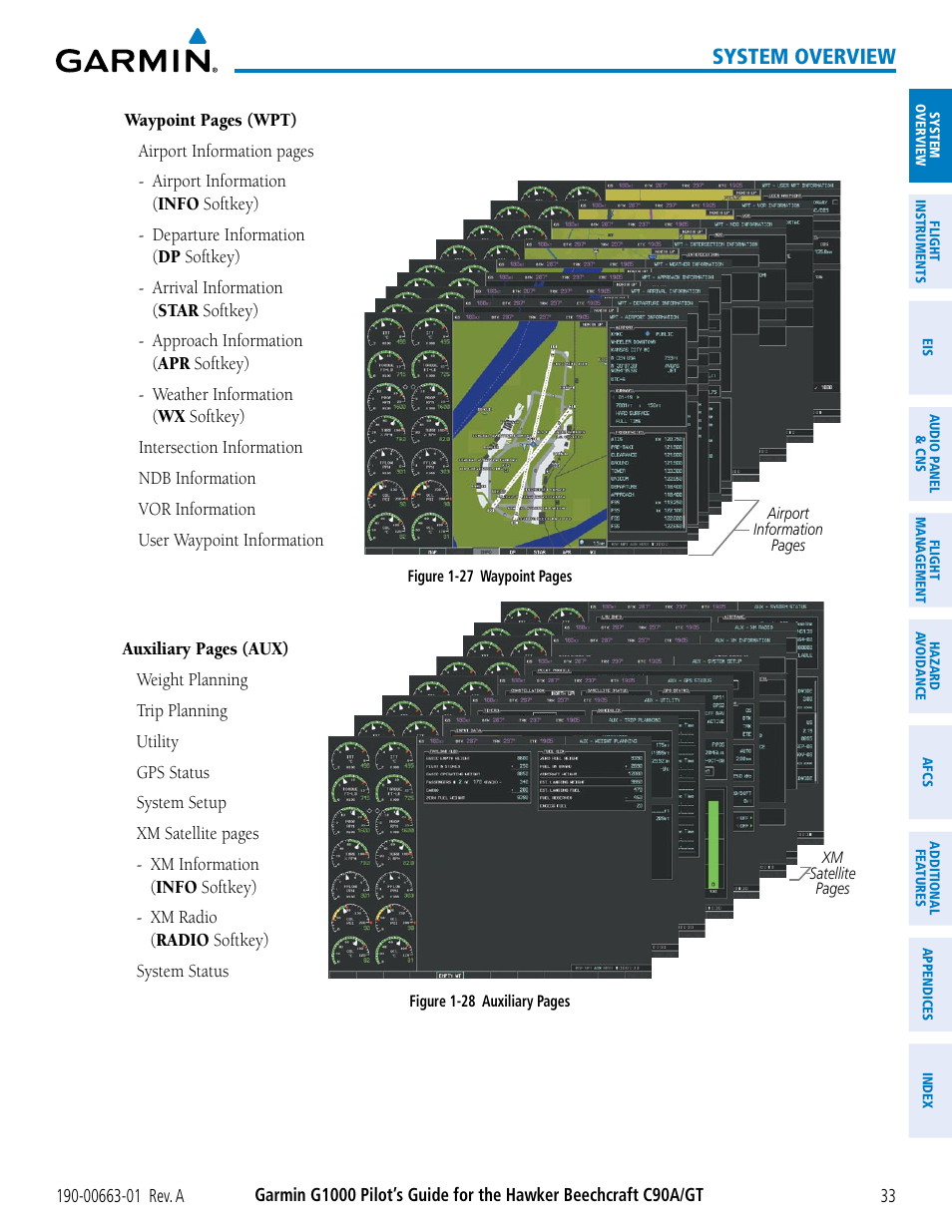 System overview | Garmin G1000 King Air C90GT User Manual | Page 47 / 586