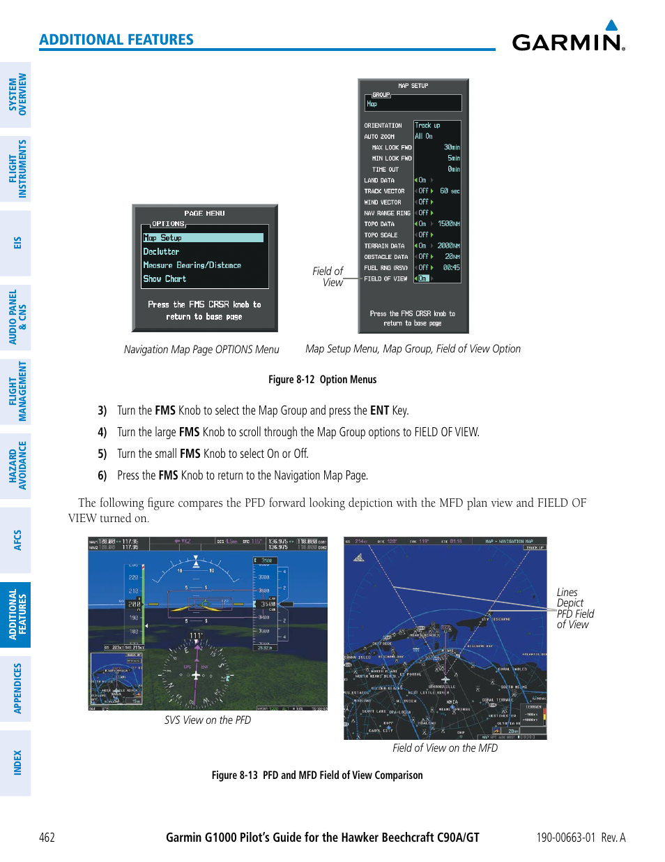 Additional features | Garmin G1000 King Air C90GT User Manual | Page 476 / 586