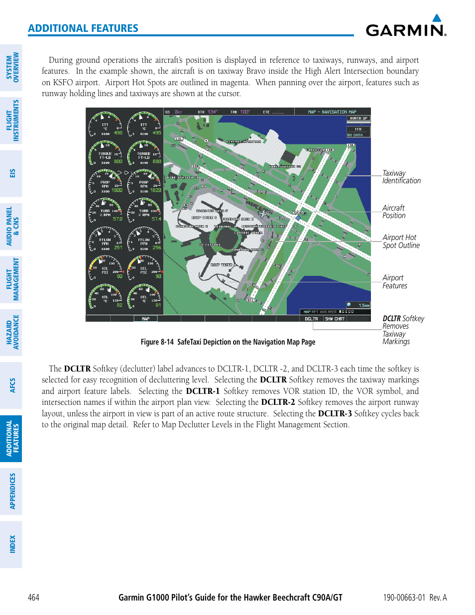 Additional features | Garmin G1000 King Air C90GT User Manual | Page 478 / 586