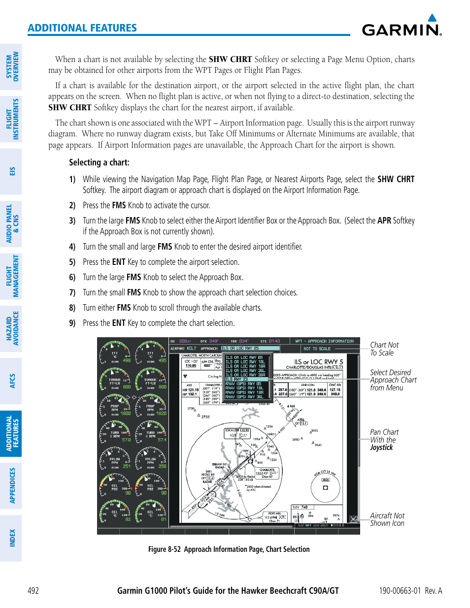 Additional features | Garmin G1000 King Air C90GT User Manual | Page 506 / 586