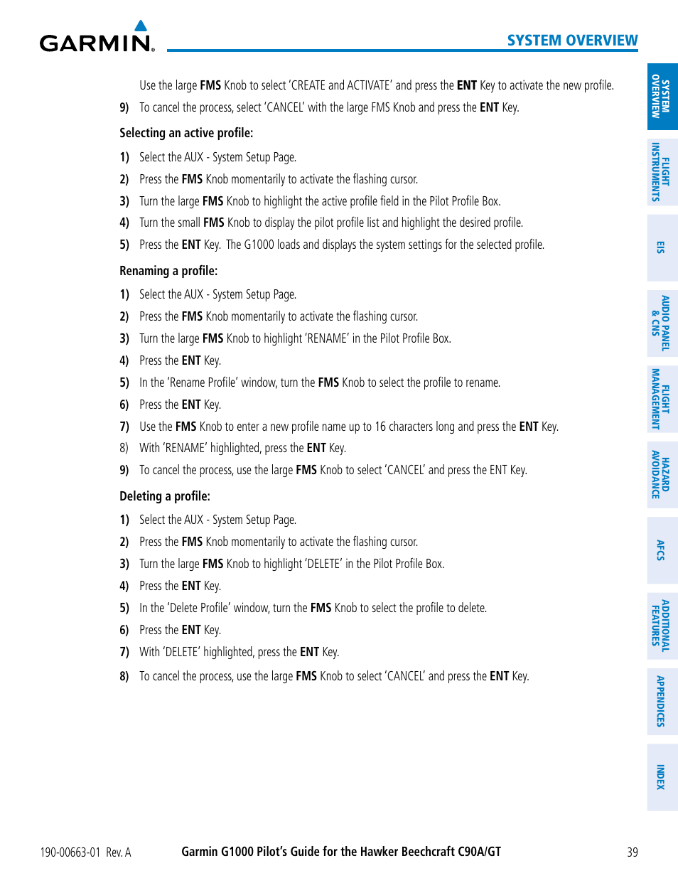 System overview | Garmin G1000 King Air C90GT User Manual | Page 53 / 586