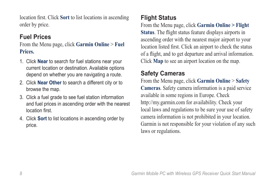 Garmin Mobile PC User Manual | Page 10 / 16