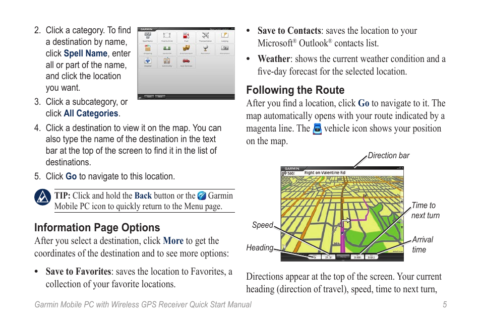 Garmin Mobile PC User Manual | Page 7 / 16