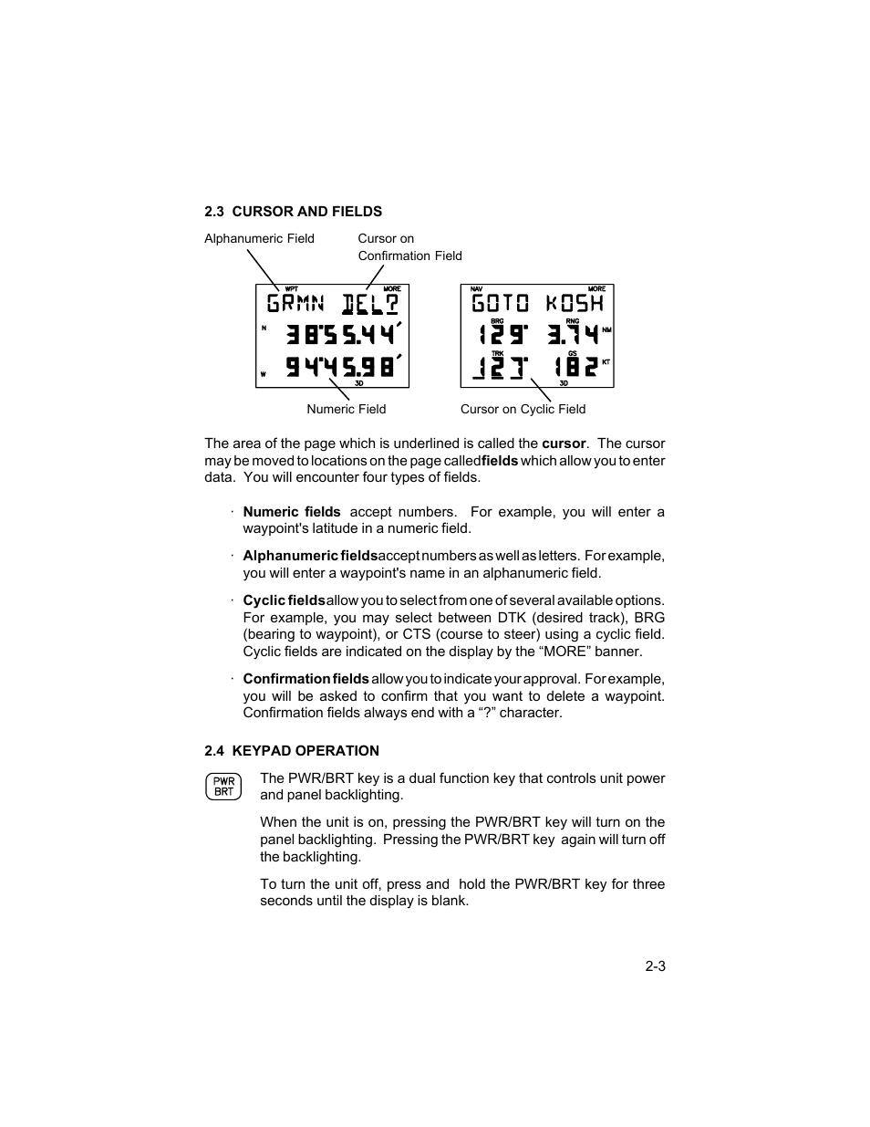 Garmin GPS 55AVD User Manual | Page 13 / 88