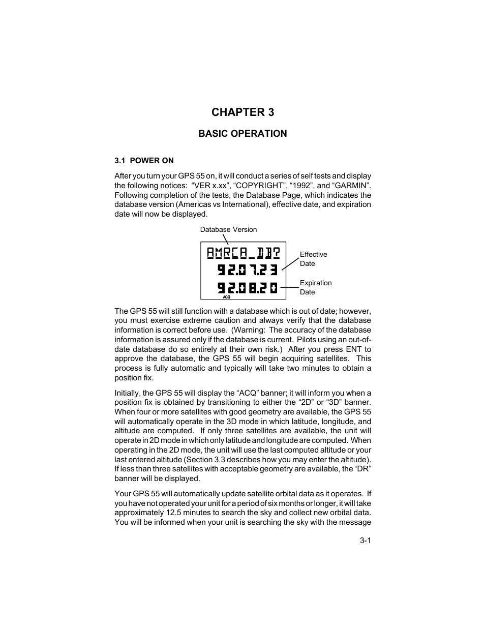 Chapter 3 | Garmin GPS 55AVD User Manual | Page 17 / 88