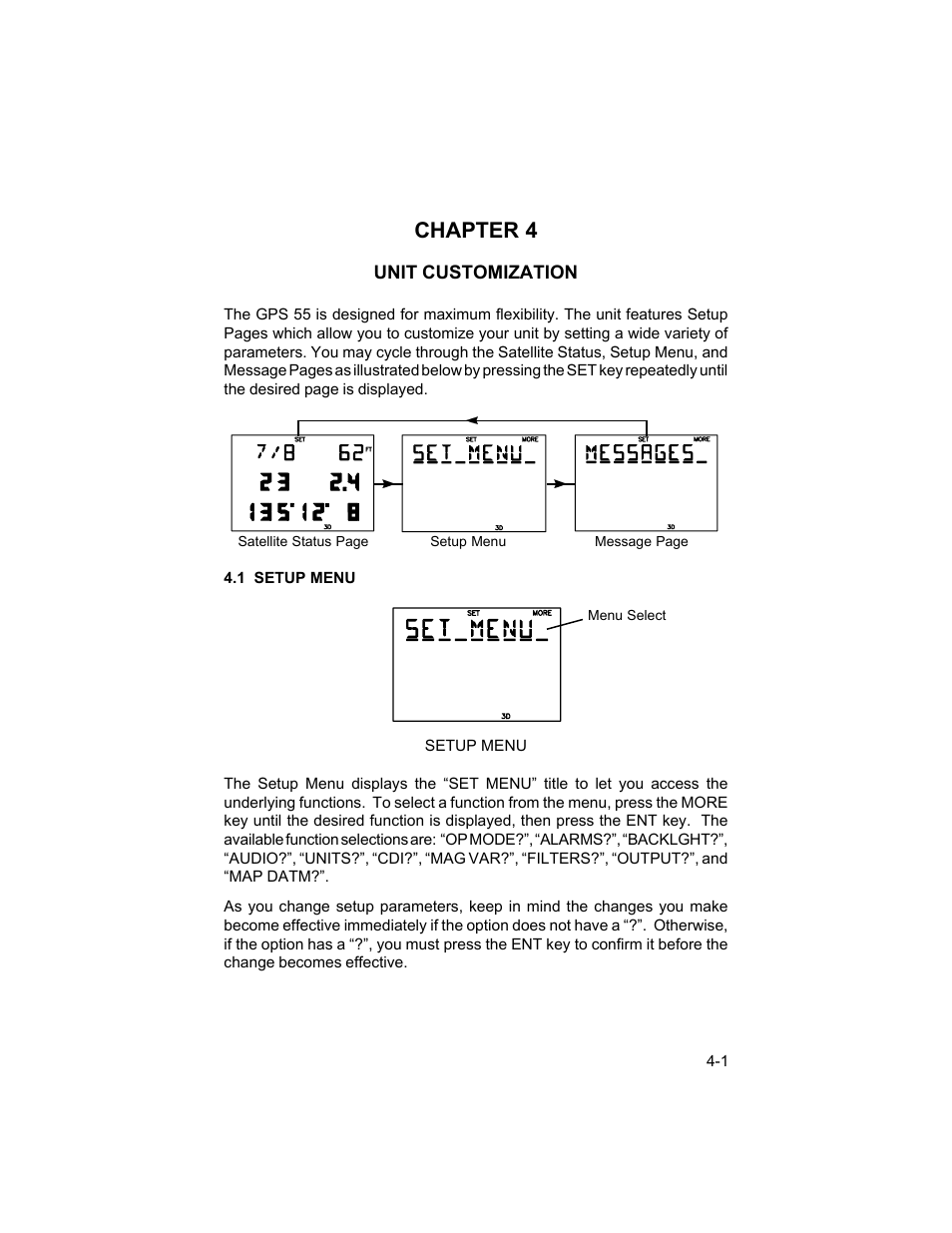 Chapter 4 | Garmin GPS 55AVD User Manual | Page 31 / 88