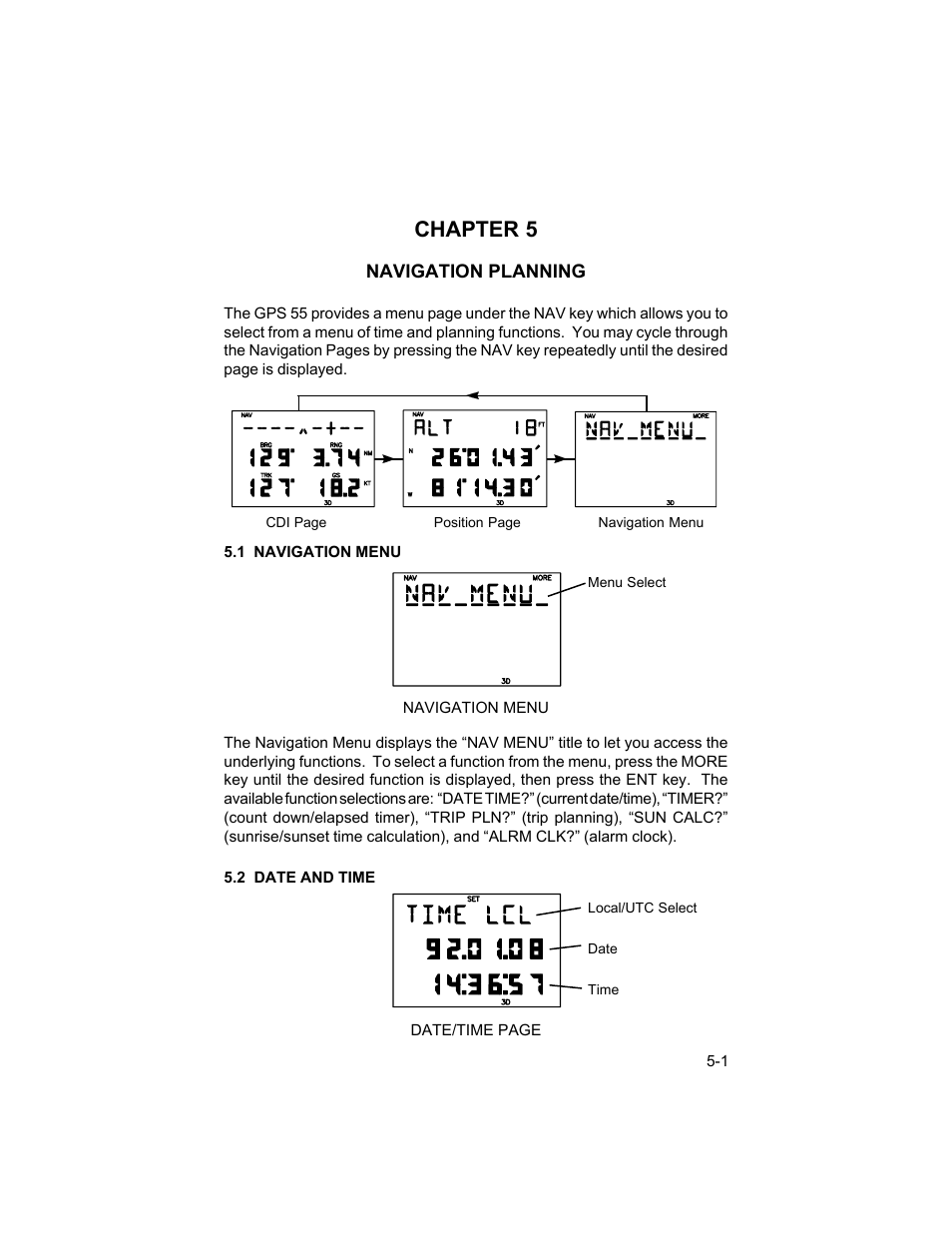 Chapter 5 | Garmin GPS 55AVD User Manual | Page 39 / 88