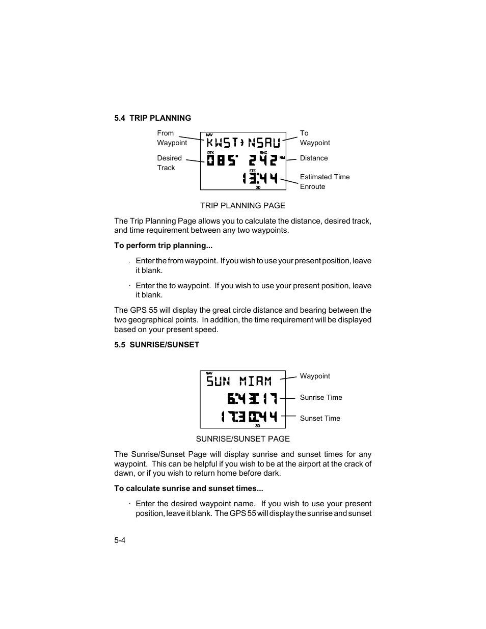 Garmin GPS 55AVD User Manual | Page 42 / 88