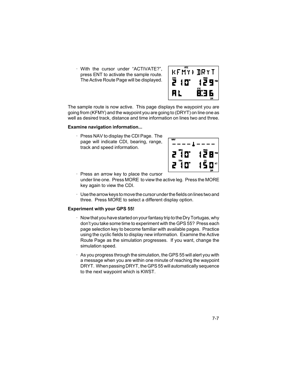 Garmin GPS 55AVD User Manual | Page 58 / 88