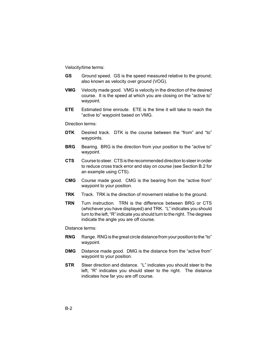 Garmin GPS 55AVD User Manual | Page 63 / 88