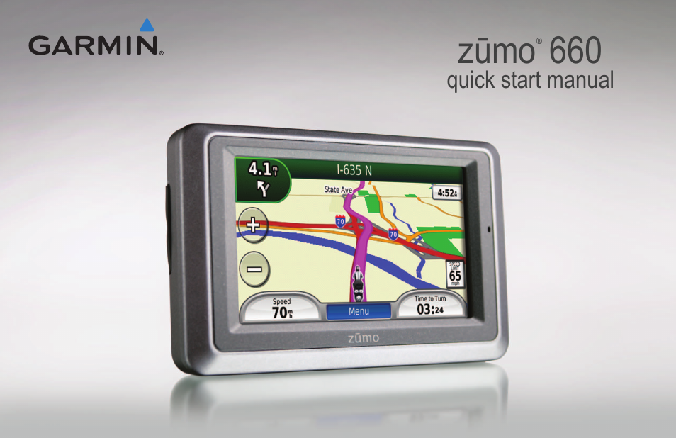 Garmin zumo 660LM User Manual | 8 pages