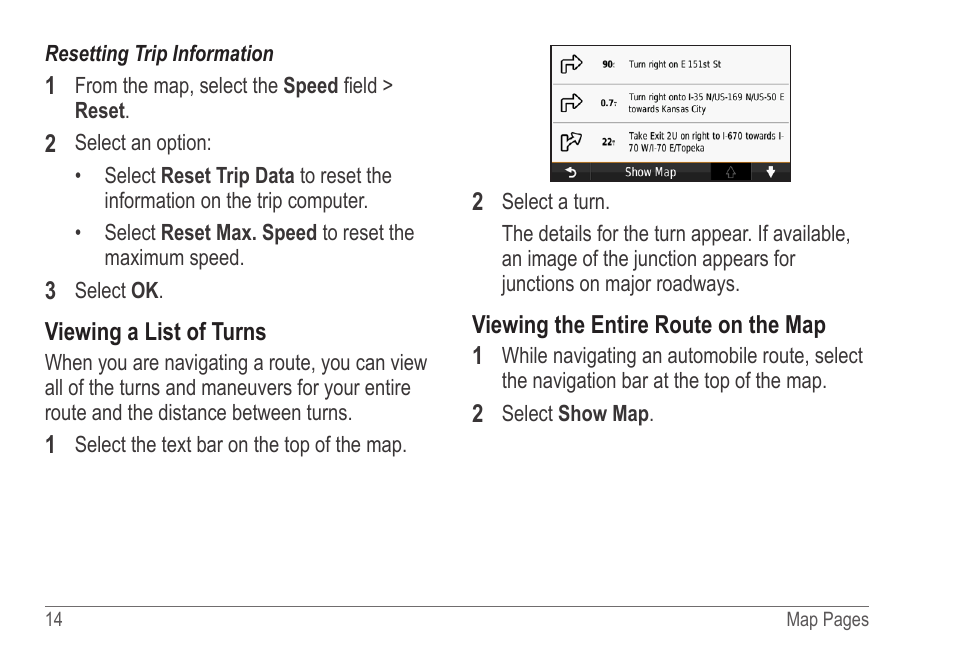 Garmin nuvi 54LM User Manual | Page 18 / 32