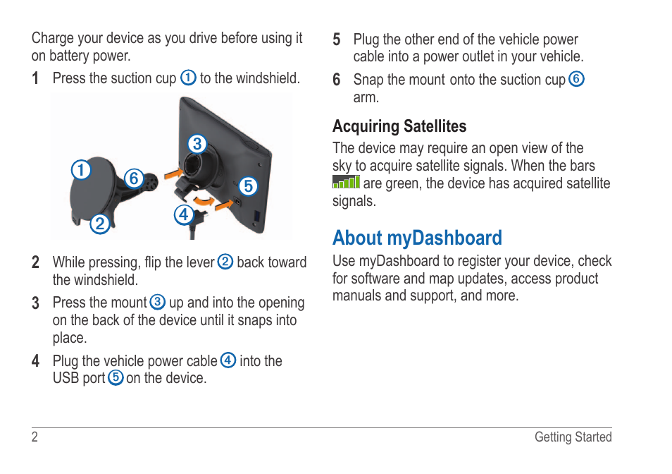 About mydashboard | Garmin nuvi 54LM User Manual | Page 6 / 32