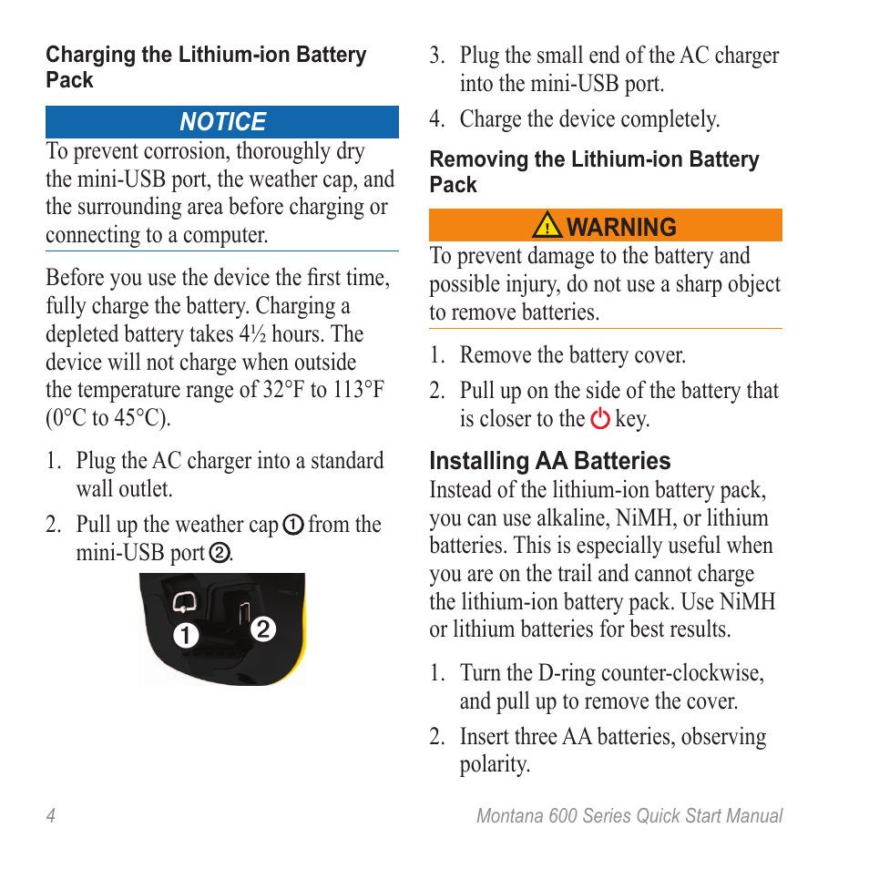 Garmin Montana 650t User Manual | Page 4 / 12