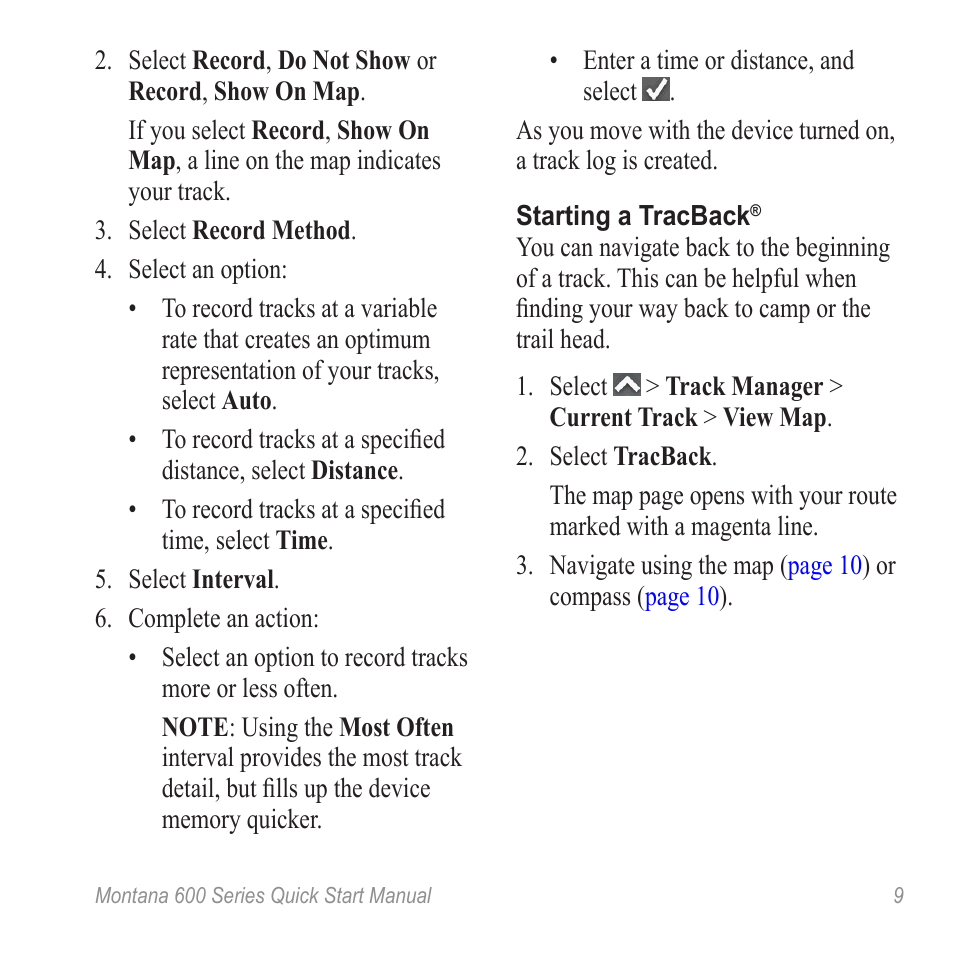 Garmin Montana 650t User Manual | Page 9 / 12