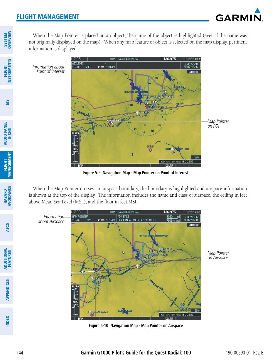Flight management | Garmin G1000 Quest Kodiak User Manual | Page 156 / 476